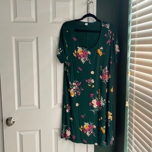 Floral mini dress